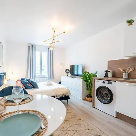 Lägenhet Proche Technopole: Lit Double - Fibre - Lave-linge