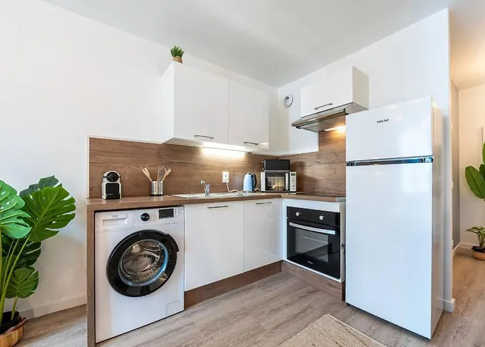 Proche Technopole: Lit Double - Fibre - Lave-linge גרנובל