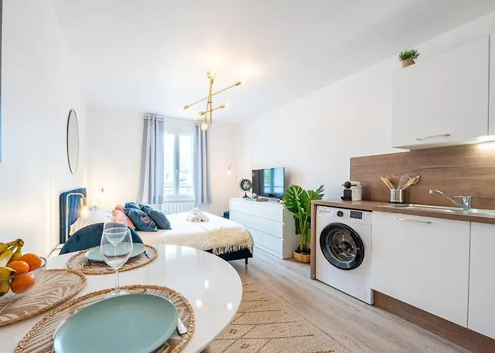 Lägenhet Proche Technopole: Lit Double - Fibre - Lave-linge